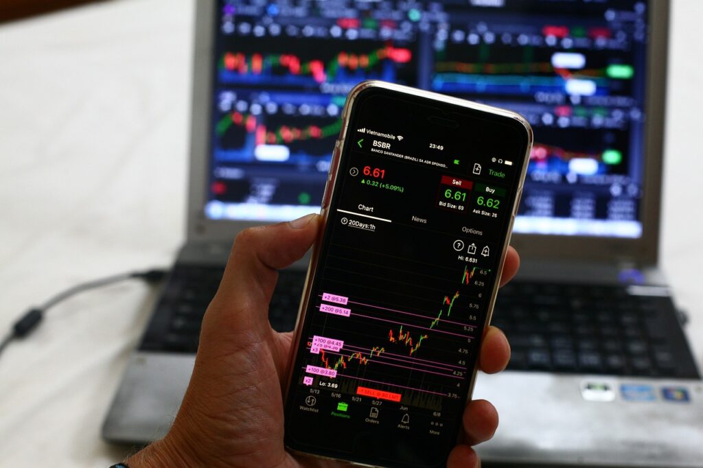 stock, market, options